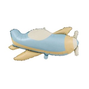 BALON FOLIOWY SAMOLOT PASTELOWY 78X42CM