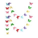 GIRLANDA DEKORACYJNA KOLOROWE MOTYLE 3M
