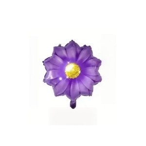 BALON FOLIOWY 18" KWIATEK FIOLETOWY