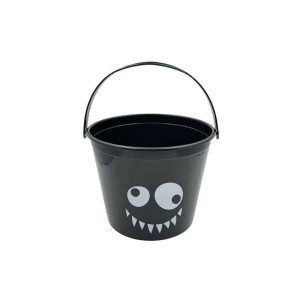 WIADRO WIADERKO NA CUKIERKI HALLOWEEN CZARNE