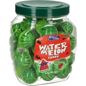 WATERMELON GUMMY ŻELKI  Z NADZIENIEM 18G, 50SZT