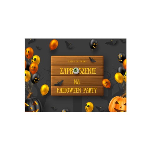 ZAPROSZENIA HALLOWEEN PARTY