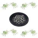 PAJĄKI ŚWIECĄCE W CIEMNOŚCI HALLOWEEN 70SZT/1 OP