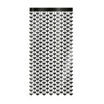 KURTYNA DEKORACYJNA CZARNE NIETOPERZE NA HALLOWEEN 1x2M