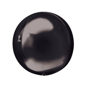BALON FOLIOWY 22" KULA CZARNA 3D