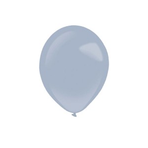 BALONY LATEKSOWE PASTELOWE 12" SZARO NIEBIESKIE 100SZT