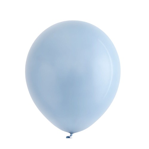balony morandi niebieskie