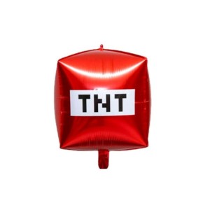 BALON FOLIOWY 22" MINECRAFT TNT