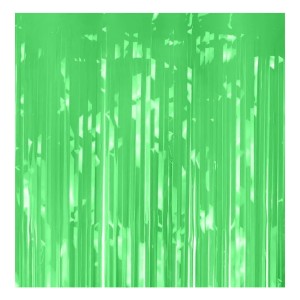 KURTYNA PASTELOWY ZIELONY DESZCZ 1x2M ŚCIANKA DO ZDJĘĆ