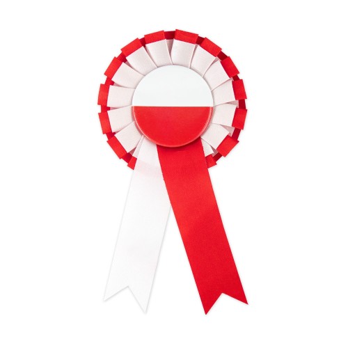 Kotylion flaga Polski biało czerwony.jpg