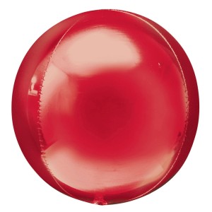 BALON FOLIOWY 22" KULA CZERWONA 4D