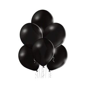 BALONY LATEKSOWE 10" CZARNE 100 SZT