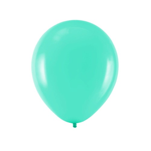 balony turkusowe