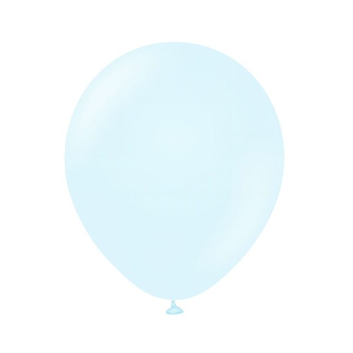 balony pastelowe niebieskie