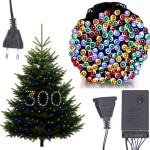 LAMPKI CHOINKOWE MOCNE 300 LED MULTIKOLOR PROGRAMATOR