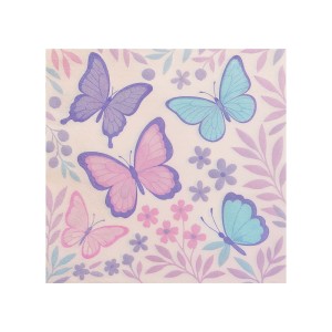 SERWETKI PAPIEROWE MOTYLE 33X33 CM 20SZT