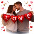 BALON GIRLANDA LOVE
