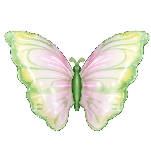 balon motyl zielony