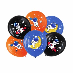 BALONY LATEKSOWE 12" KOSMOS 6 SZT