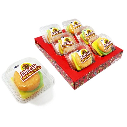 BIG BURGER MARSHMALLOW ŻELKI HAMBURGER (50G) 6SZT