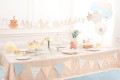 BALONY LATEKSOWE PASTELOWE NIEBIESKIE BABY NA ROCZEK 1 URODZINY 6 SZT