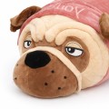 MASKOTKA PODUSZKA PRZYUTULANKA PIES MOPS BULDOG W UBRANKU 70 CM