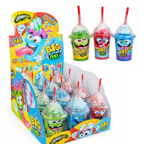 JOHNY BEE BIG DIPPER GEL LIZAK MACZANY W ŻELU (50G) 12 SZT