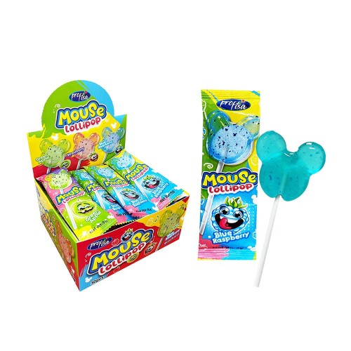 MOUSE LOLLIPOP LIZAK OWOCOWY MYSZKA (8G) 30 SZT