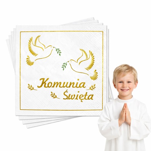 serwetki komunijne