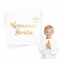 serwetki komunia świeta