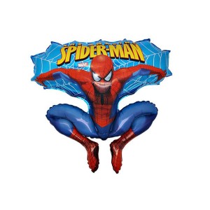 BALON FOLIOWY 21" SPIDER MAN NIEBIESKI