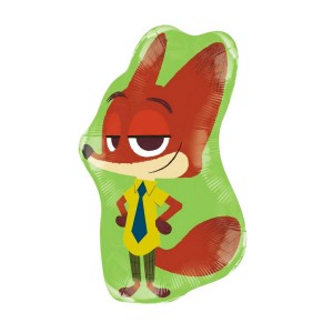 BALON FOLIOWY 20" ZOOTOPIA ZWIERZOGRÓD NICK BAYER