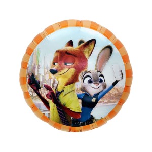 BALON FOLIOWY 18" ZOOTOPIA ZWIERZOGRÓD NICK BAYER JUDY HOPS