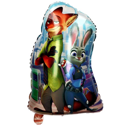 BALON FOLIOWY 20" ZOOTOPIA ZWIERZOGRÓD NICK BAYER JUDY HOPS