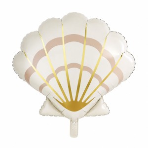 BALON FOLIOWY MUSZLA MUSZELKA SYRENKA  42,5x66 CM