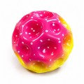 ŚWIECĄCA TĘCZOWA PIŁKA GNIOTEK ANTYSTRESOWY 6 CM MIX 12 SZT