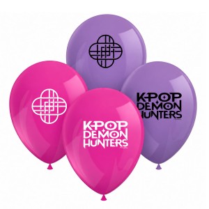 BALONY LATEKSOWE K-POP KPOP DEMON HUNTERS 8 SZT