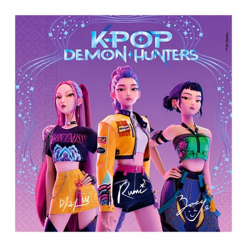 SERWETKI PAPIEROWE K-POP DEMON HUNTERS (FSC) 33X33 CM, 20 SZT