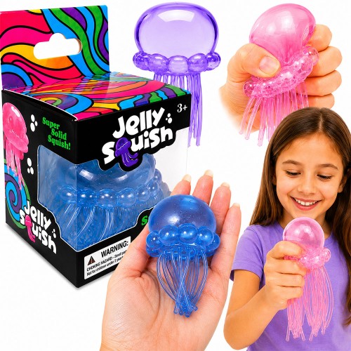GNIOTEK ANTYSTRESOWY SQUISHY OŚMIORNICA ŻELOWA NA DZIEŃ DZIECKA 1 SZT