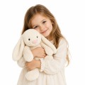 MASKOTKA PRZYTULANKA KRÓLIK KRÓLICZEK 40 CM BEŻOWY