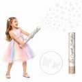 KONFETTI PNEUMATYCZNE - BIAŁE MOTYLKI 30 CM - 1 SZT