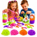 ROBAKI ROBACZKI NOODLE MASA SENSORYCZNA KREATYWNA ZABAWKA 2 KOLORY + MOCHI