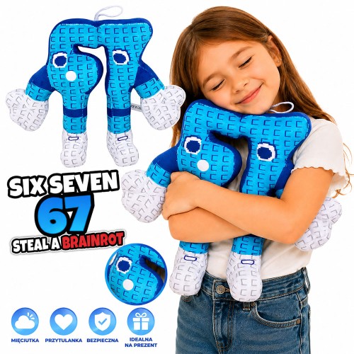 MASKOTKA SIX SEVEN 67 STEAL