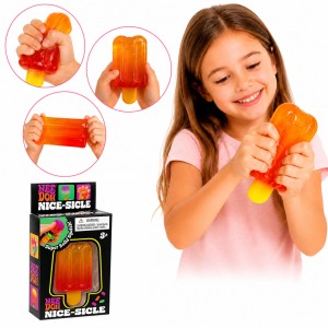 NICE-SICLE GNIOTEK ANTYSTRESOWY DO ŚCISKANIA SENSORYCZNY LODY LÓD NA PATYKU