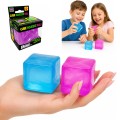 GNIOTEK KOSTKA LODU ICE ZABAWKA SENSORYCZNA ANTYSTRESOWY SQUISHY 5 CM