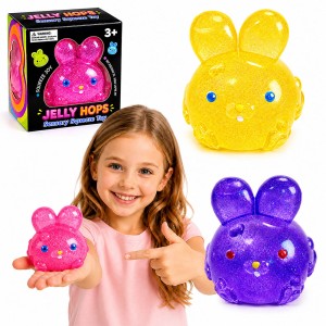 GNIOTEK KRÓLIK  ZABAWKA SENSORYCZNA ANTYSTRESOWY SQUISHY 7 CM 