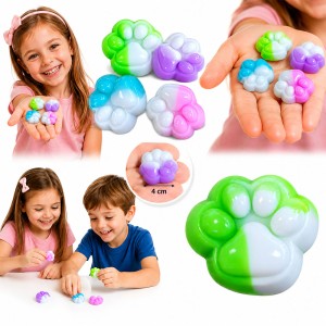 ZABAWKA ANTYSTRESOWA GNIOTEK SQUISHY ANTYSTRESOWY MINI ŁAPKA  1SZT