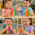 SENSORYCZNY GNIOTEK MAKARON NEE DOH RAMEN NOODLIES ANTYSTRESOWY MIĘKKI 5 KOLORÓW