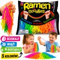 SENSORYCZNY GNIOTEK MAKARON NEE DOH RAMEN NOODLIES ANTYSTRESOWY MIĘKKI 5 KOLORÓW