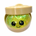 ŚWIECACY GNIOTEK SQUISHY PIEROŻEK PIERÓG DUMPLING 10 CM Z BROAKTEM LED 10 CM